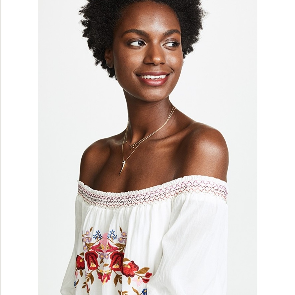 Free People | Sunbeams Embroidered Mini Dress - Picture 6 of 7